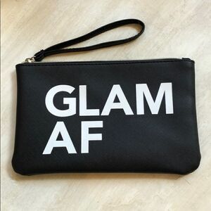 💄Crimes of Beauty Glam AF faux leather wristlet💄